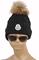 Womens Designer Clothes | MONCLER Women’s Knitted Wool Hat #138 View 1